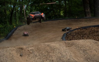 R/C Racetrack at Rip Van Winkle Campgrounds in the Catskills