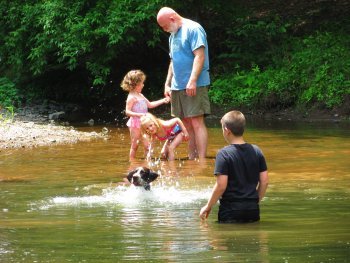 Old Fashioned Swimming Hole at Rip Van Winkle Campgrounds