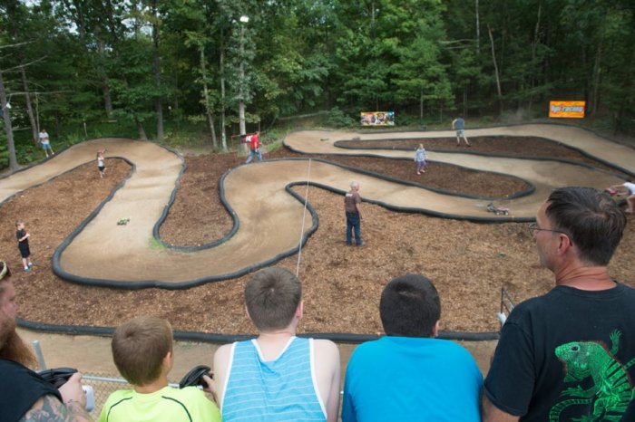R/C Racetrack at Rip Van Winkle Campgrounds in the Catskills
