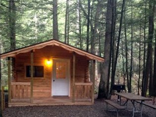 Catskills Cabin Rentals at Rip Van Winkle Campgrounds
