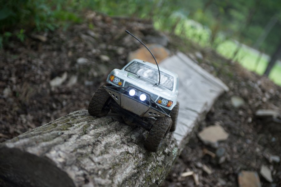 RC monster truck at RIP Van Winkle Campground RC Race Track in Saugerties NY