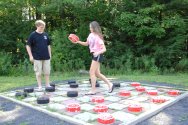 Rip Van Winkle Campground Giant Checkers